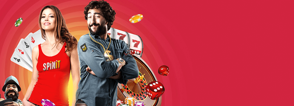 Spinit Casino Welcome bonus Up To  £1000 + 200 Free Spins