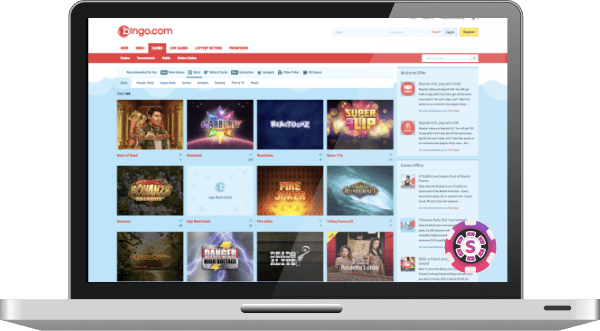 Bingo.com Casino Games