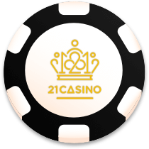 21 casino bonus chip logo