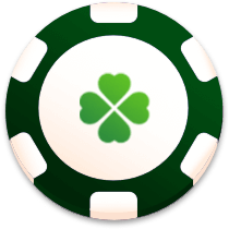 casino luck bonus chip logo