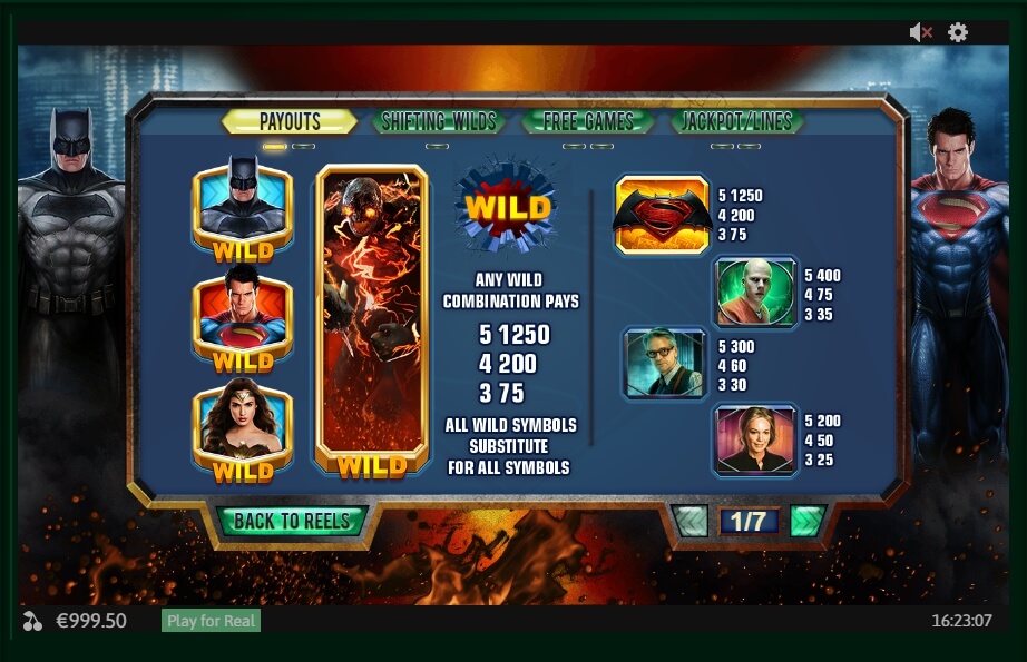 batman v superman dawn of justice slot machine detail image 6