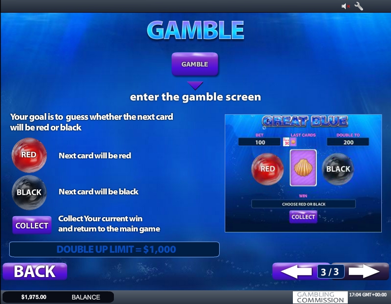 Great Blue Jackpot Slot Machine