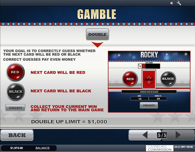 Play rocky slot machine