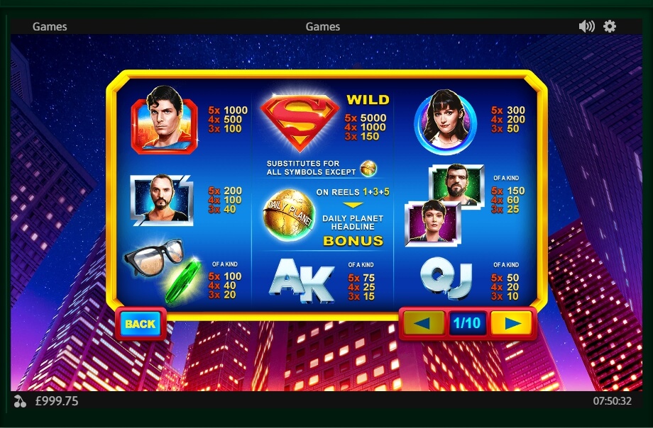 BIG WIN On Superman 2 Slot Machine
