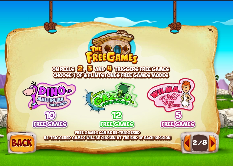 the flintstones slot machine detail image 6