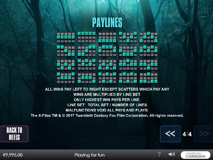 the x-files slot machine detail image 0