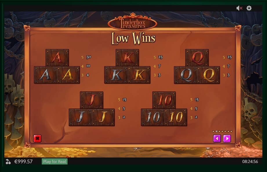 tinderbox treasure slot machine detail image 5