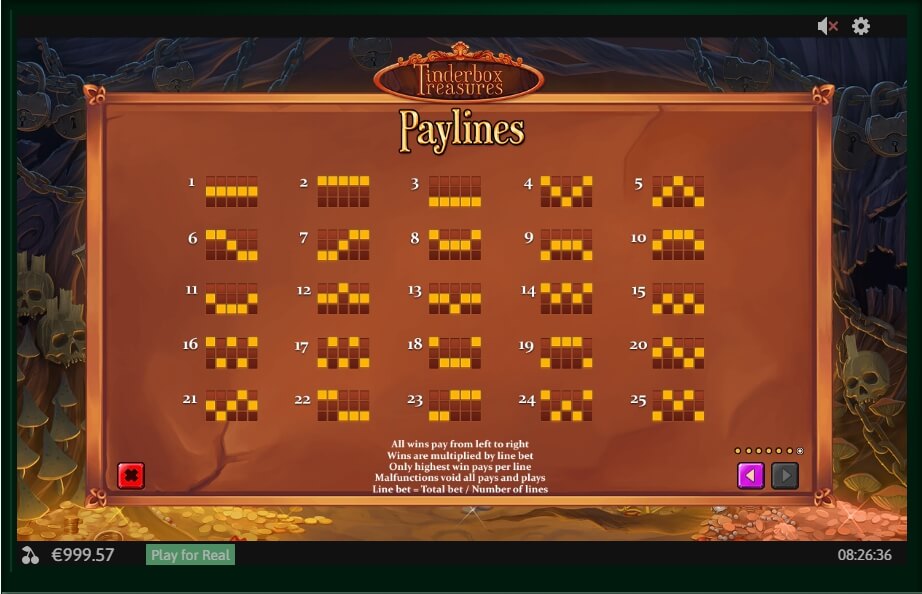 tinderbox treasure slot machine detail image 0