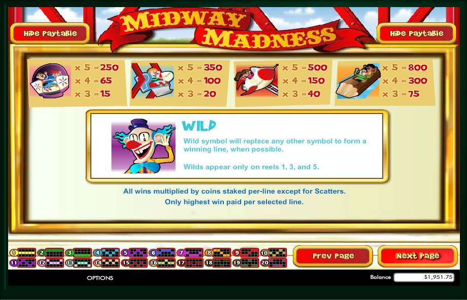Midway casino delaware slots directions