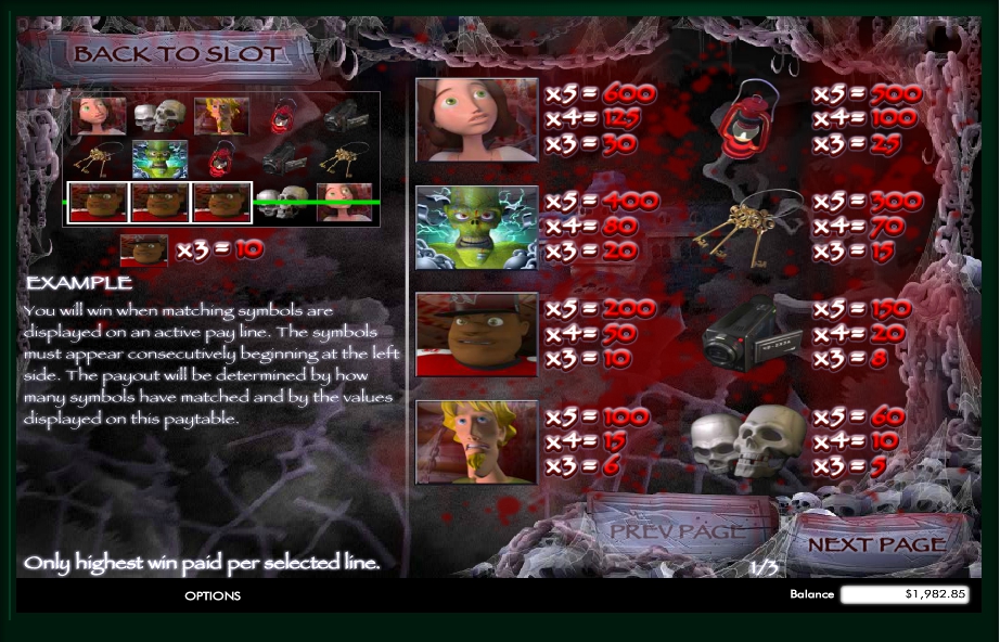 scary rich 3 slot machine detail image 3