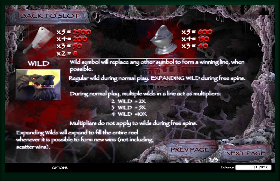 scary rich 3 slot machine detail image 2