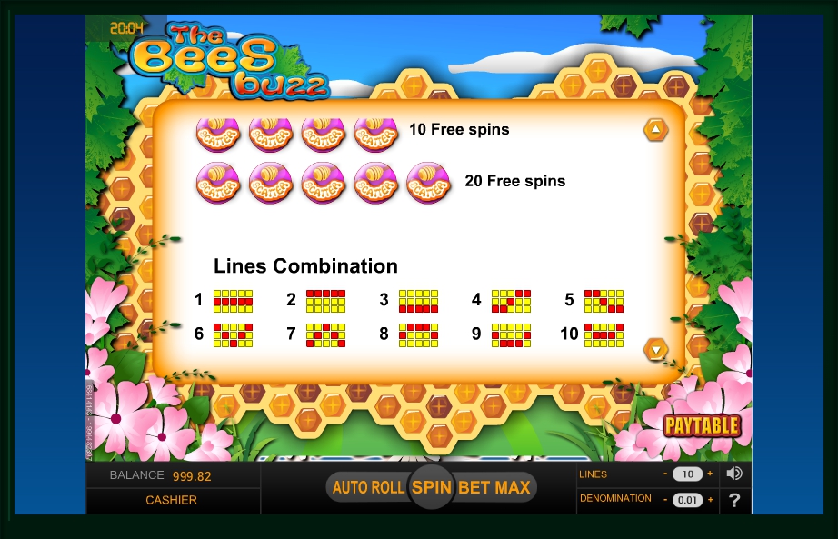 Play the Free Slot The Bees Buzz With No Download