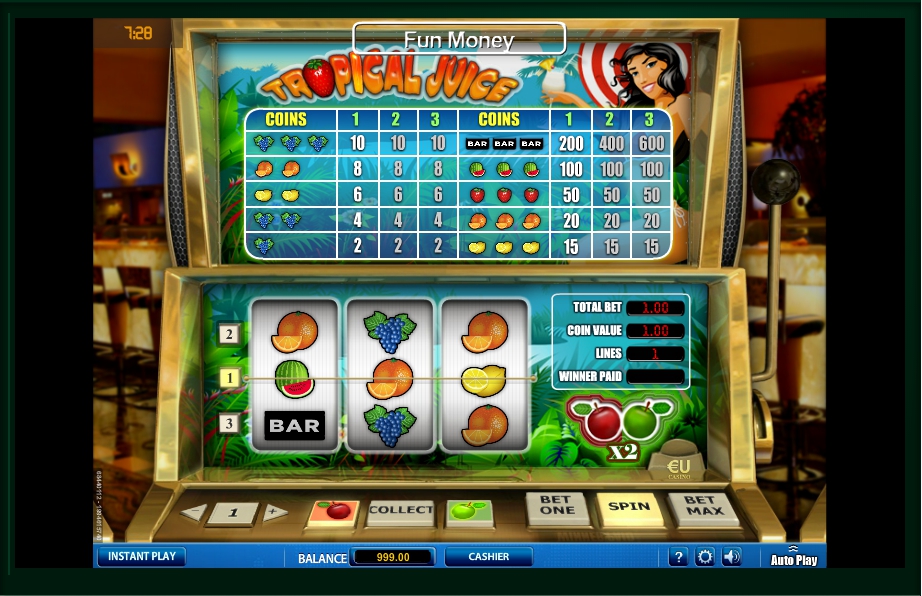 tropical juice slot machine detail image 0