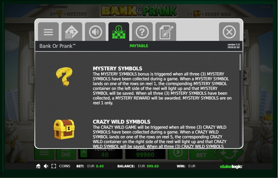 Spiele Bank Or Prank - Video Slots Online Spiele Bank Or Prank - Video Slots Online