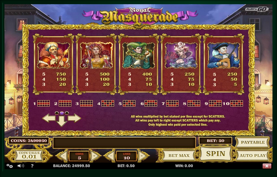 Royal 5 slot machine free play