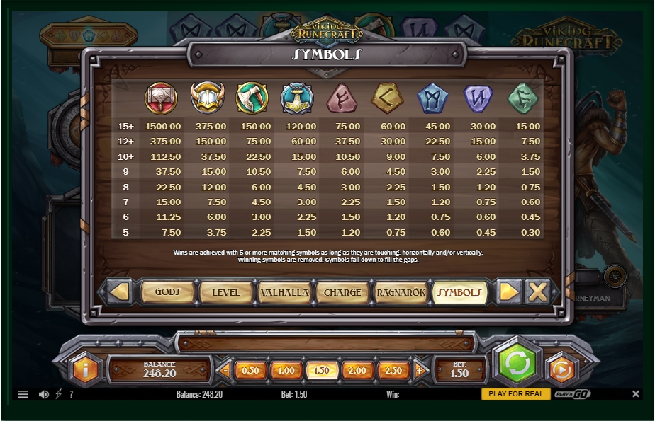 viking runecraft slot machine detail image 0