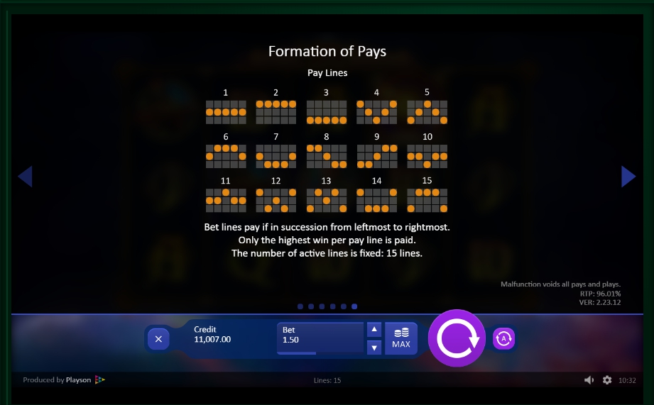 space corsairs slot machine detail image 0