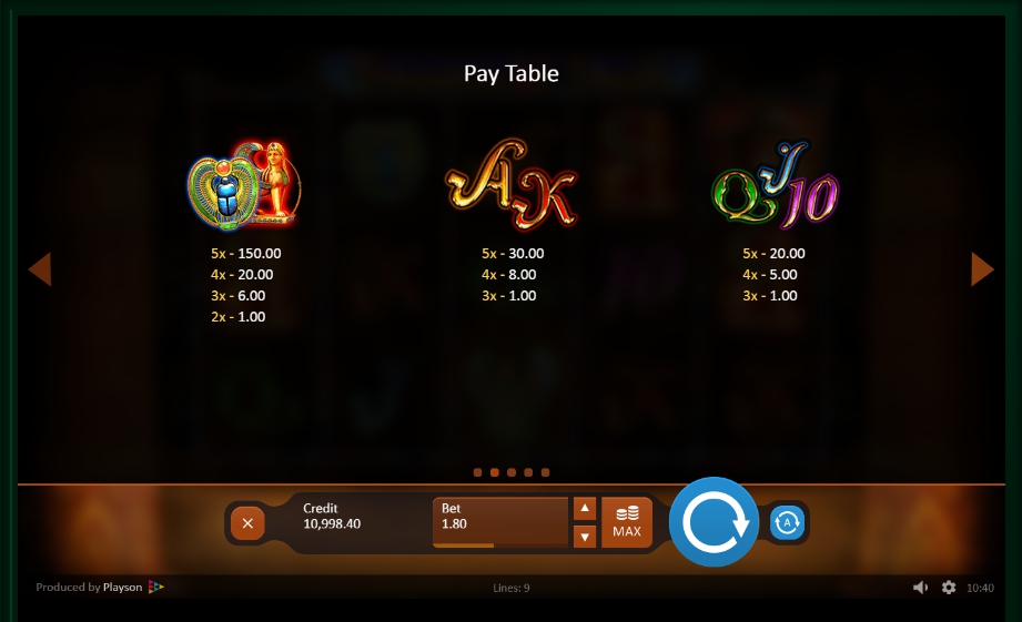 Video slot Birds of Fury