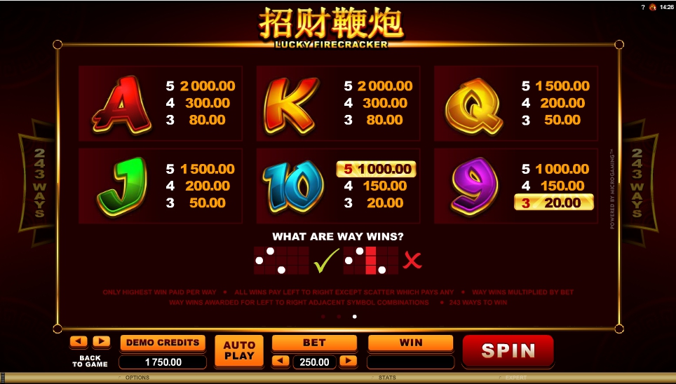 lucky firecracker slot machine detail image 0