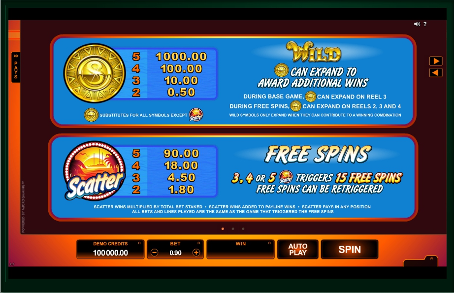 suntide slot machine detail image 2