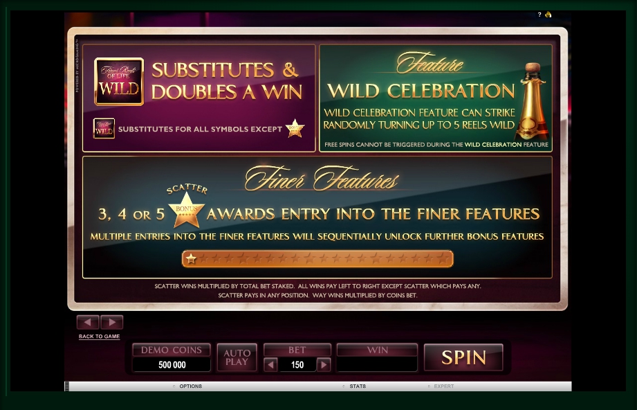 the finer reels of life slot machine detail image 3