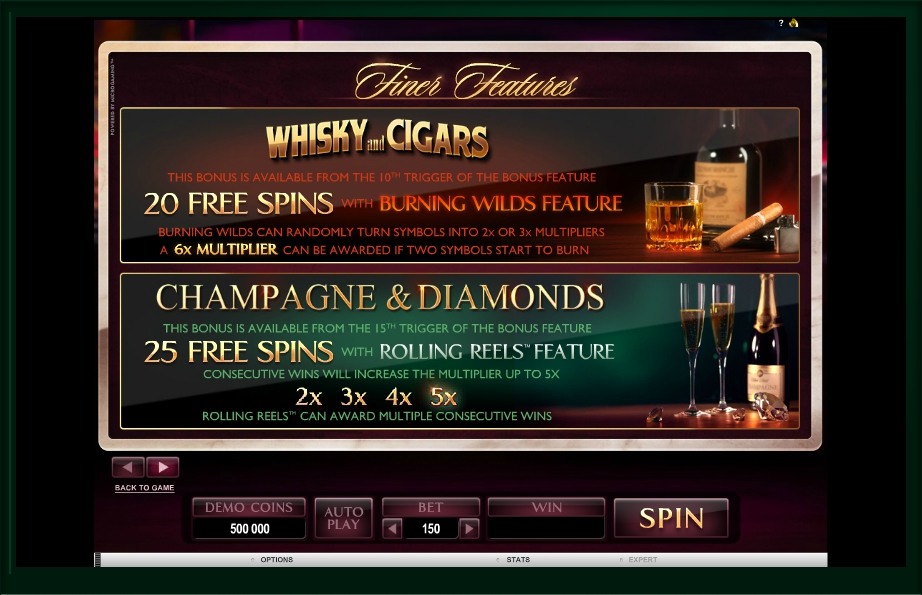 the finer reels of life slot machine detail image 1