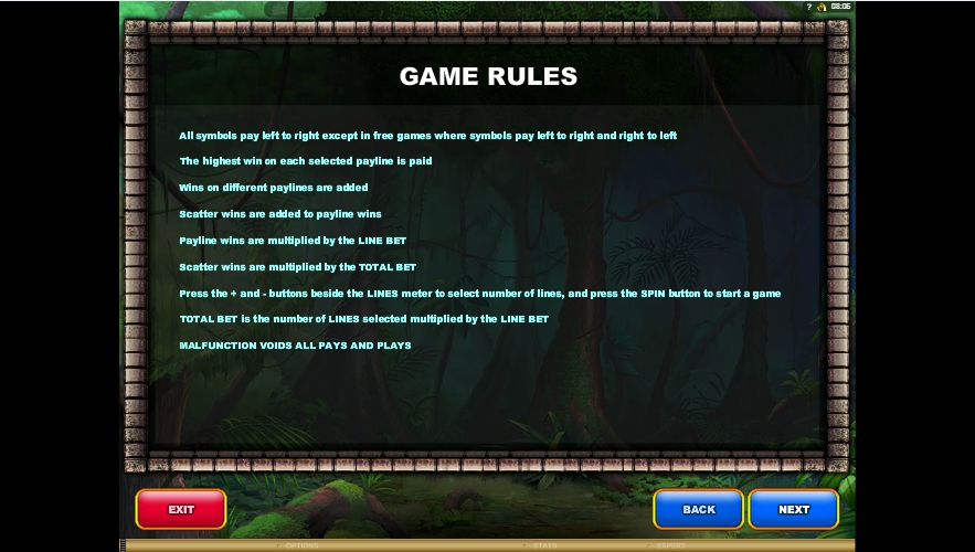 the jungle ii slot machine detail image 2