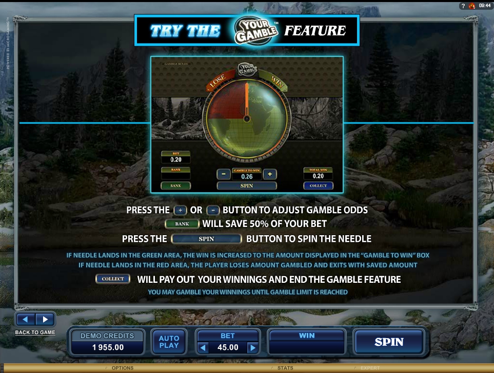 untamed wolf pack slot machine detail image 2