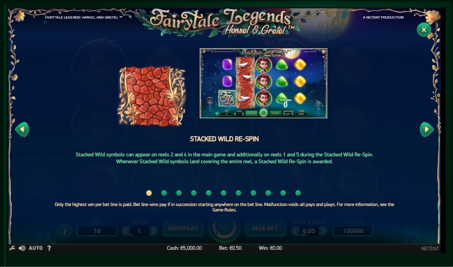 fairytale legends: hansel  gretel slot machine detail image 10