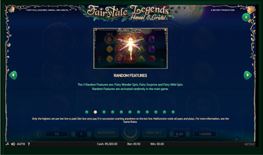 fairytale legends: hansel  gretel slot machine detail image 7