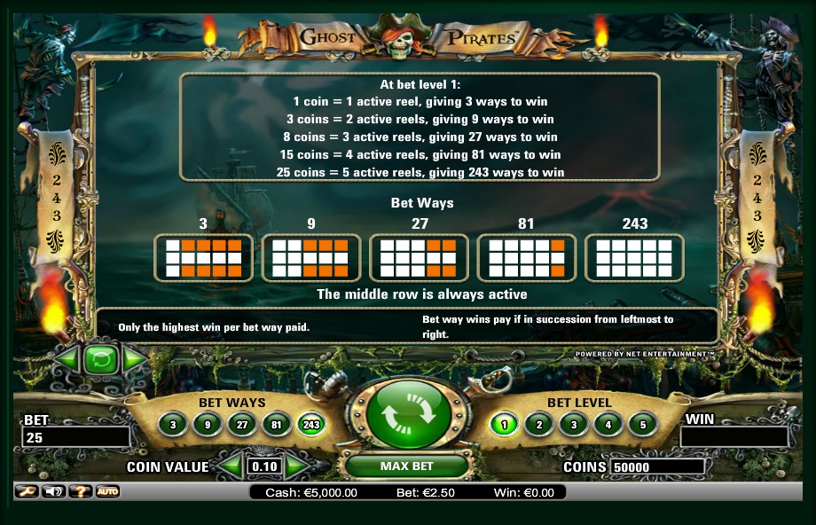 ghost pirates slot machine detail image 3