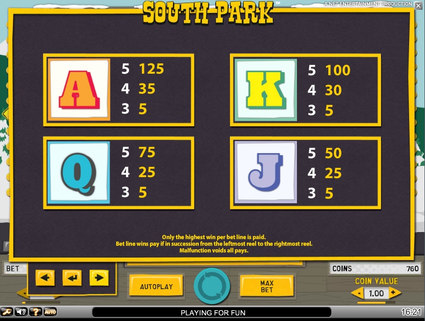 south park slot machine detail image 9