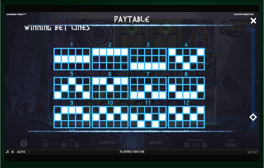 asgardian stones slot machine detail image 9