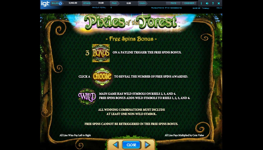 play wild pixies slot game