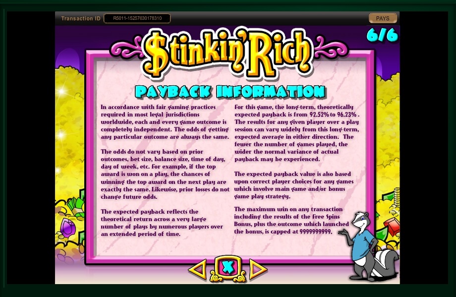 stinkin rich slot machine detail image 0
