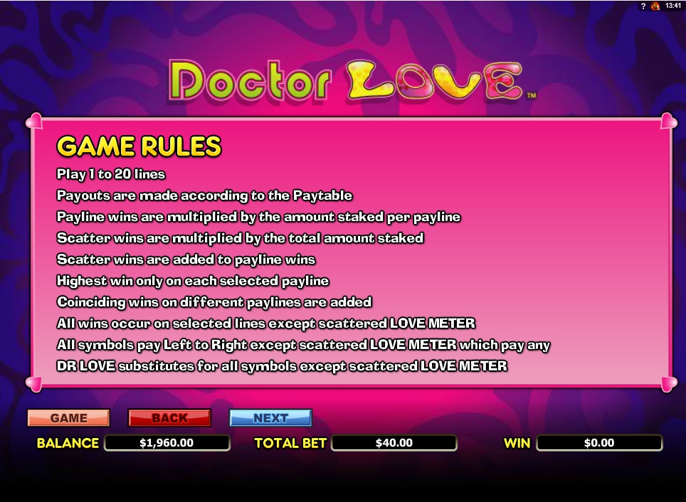 Dr love. Love Generation игра.