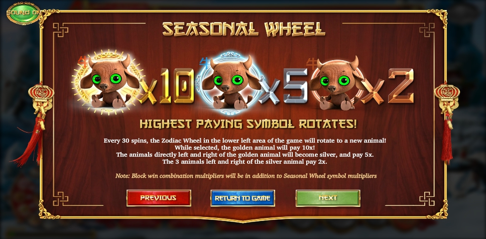 4 seasons slot machine detail image 5