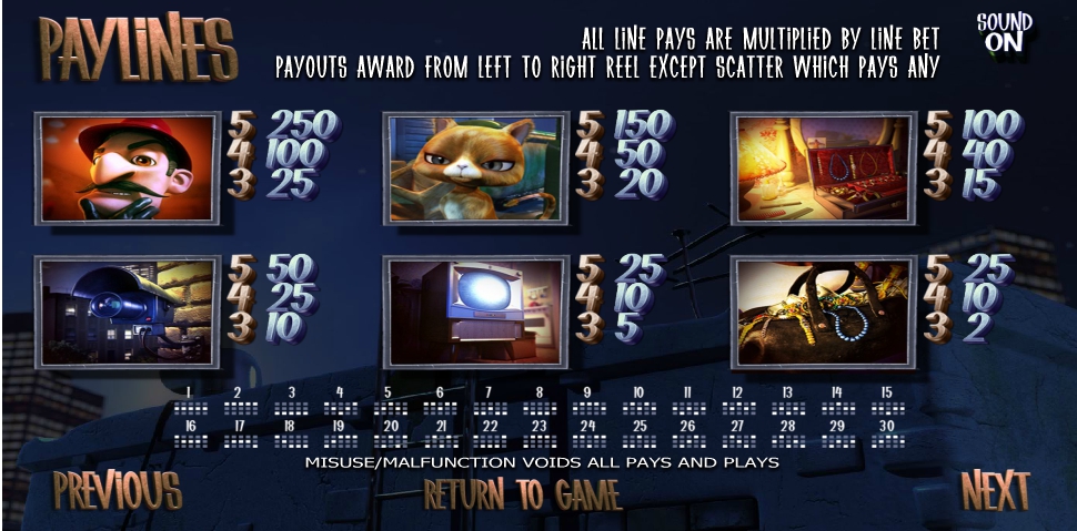 after night falls slot machine detail image 4