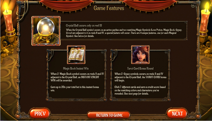 gypsy rose slot machine detail image 2