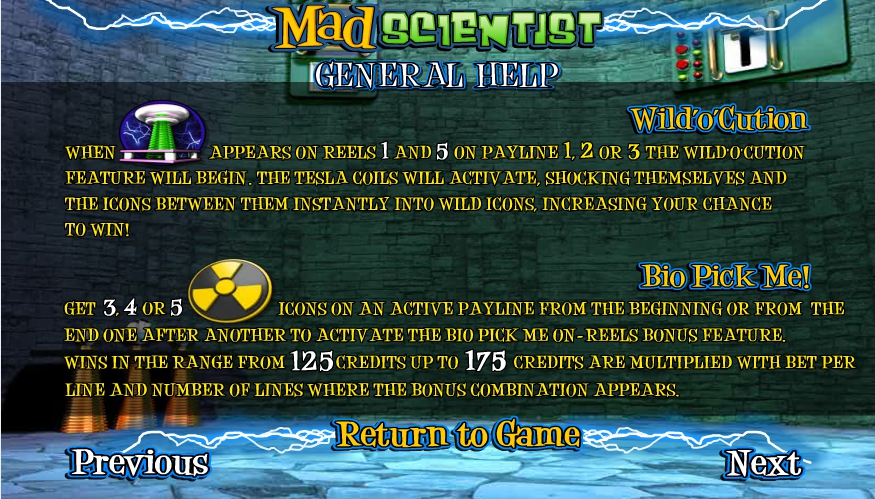 madder scientist slot machine detail image 4