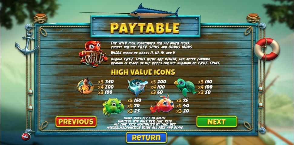 The angler slot machine machines