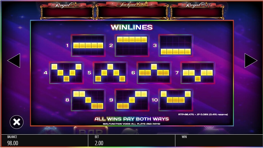 star spinner slot machine detail image 0