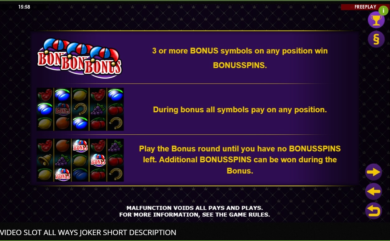 all ways joker slot machine detail image 0