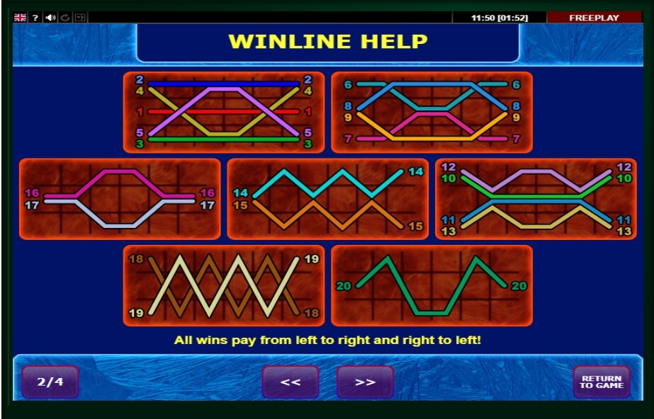 fire and ice slot machine detail image 2