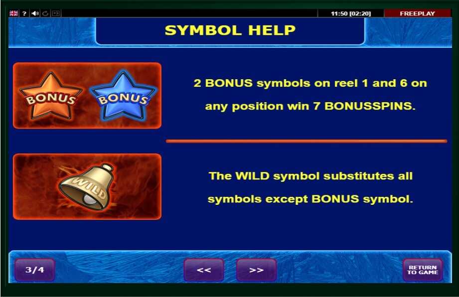 fire and ice slot machine detail image 1