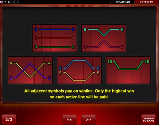 hot diamonds slot machine detail image 1