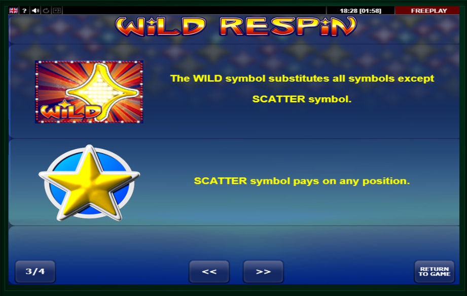 Wild Respin Slot Machine Wild Respin Slot Machine