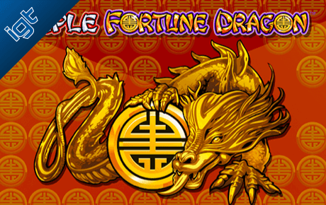 Triple Fortune Dragon Igt Wagerworks Triple Fortune Dragon Igt Wagerworks