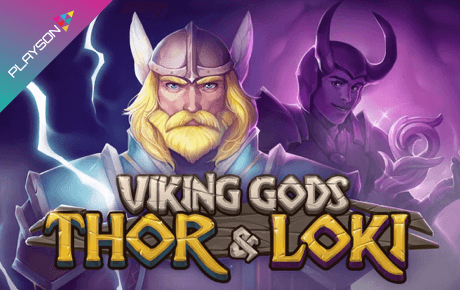 Viking Gods Thor And Loki Playson Viking Gods Thor And Loki Playson