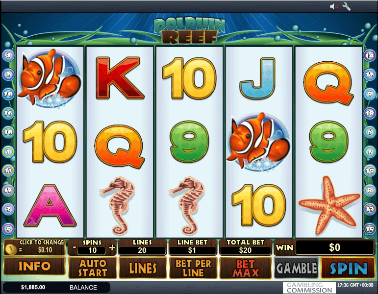 Free slot games dolphin reef